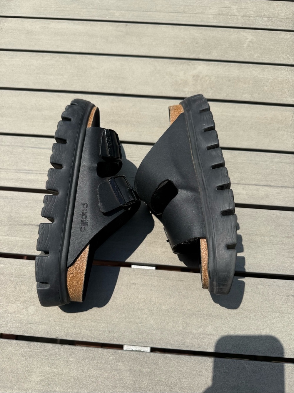 Papillio Arizona Chunky black\black Birko-Flor by Birkenstock - Picture 8 of 10